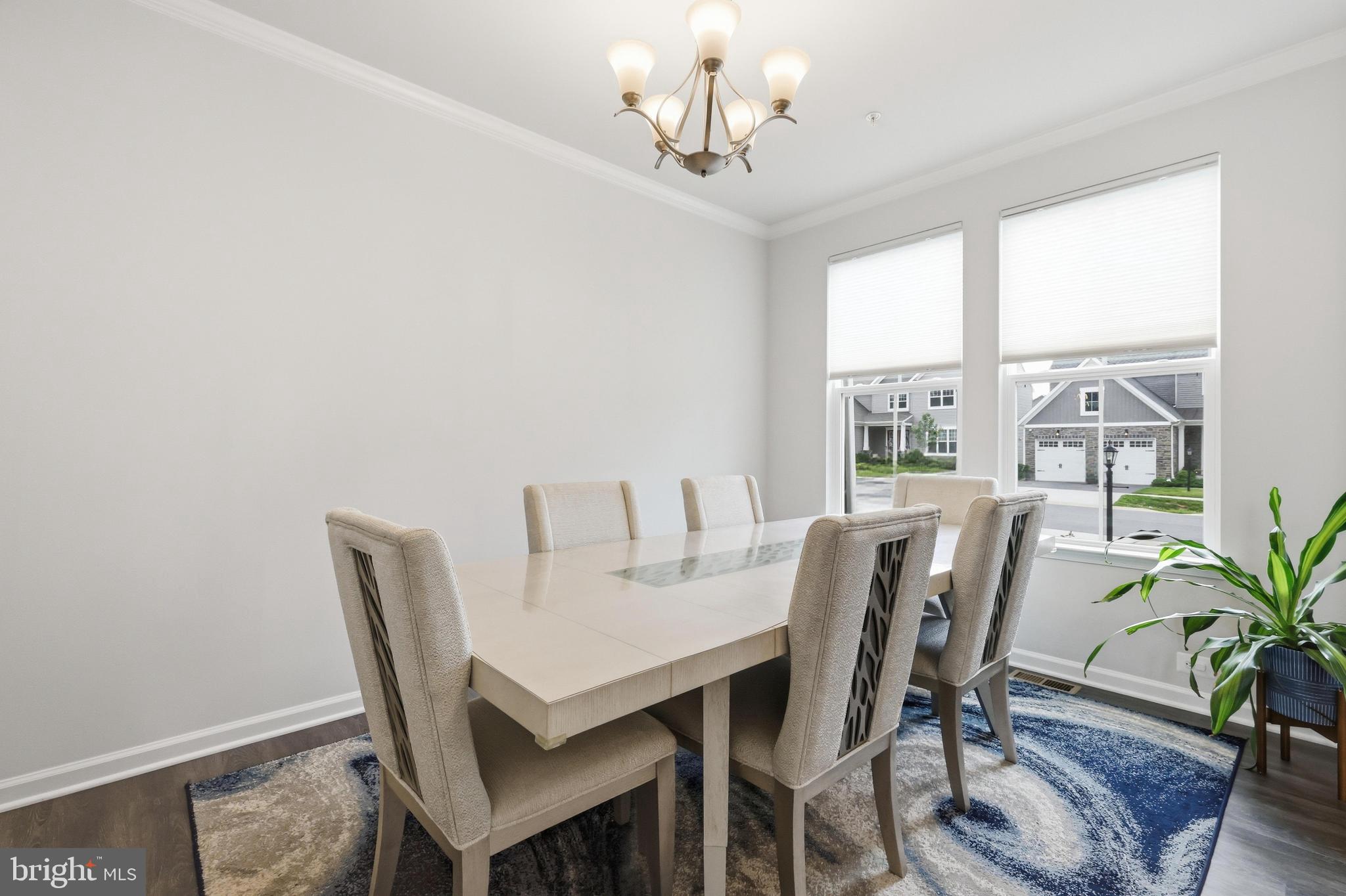 5707 Hawk Ridge Road Frederick, MD 21704 - Photo 23 of 109 a view of a dining room with furniture window and outside view