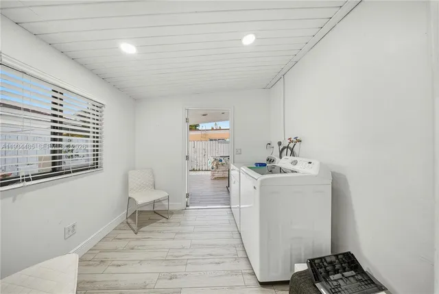 a room with storage and utility