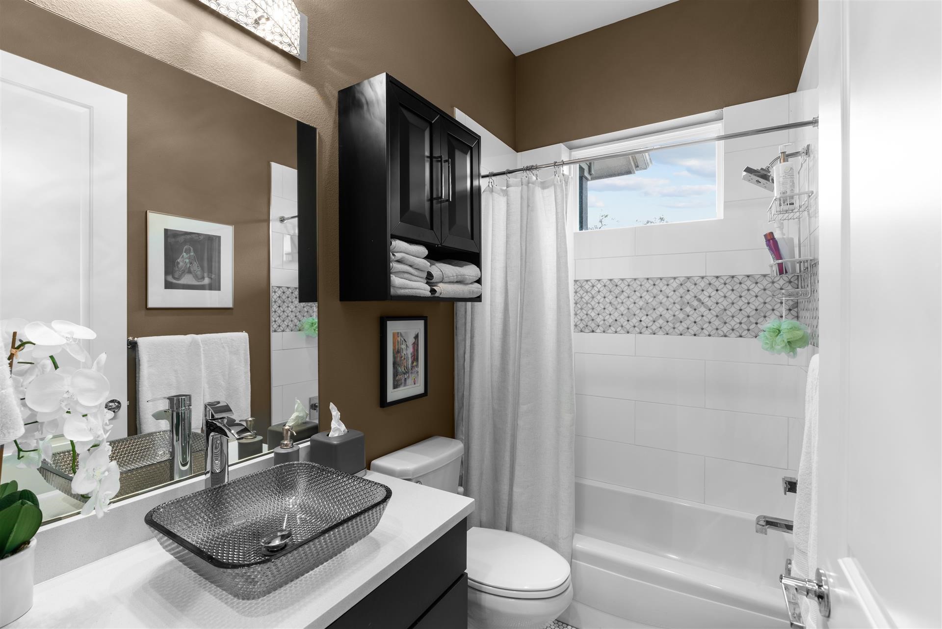 3806 Bull Creek Road, Unit B Austin, TX 78731 - Photo 16 of 32 Downstairs Bathroom