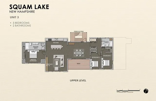 $3,750 | 1002 Highway 3, Unit 3 EAST, Holderness, NH 03245