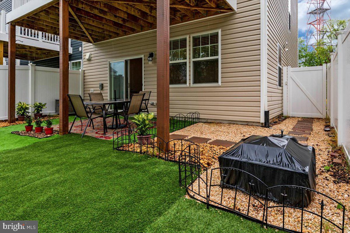 7975 Patterson Way Hanover, MD 21076 - Photo 29 of 34 Rear Yard with Patio
