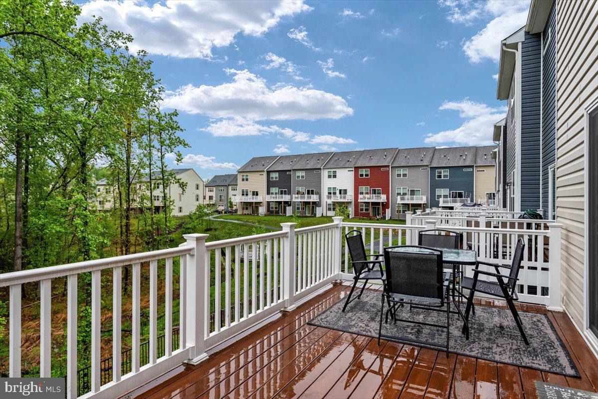 7975 Patterson Way Hanover, MD 21076 - Photo 31 of 34 Deck with View of Woods