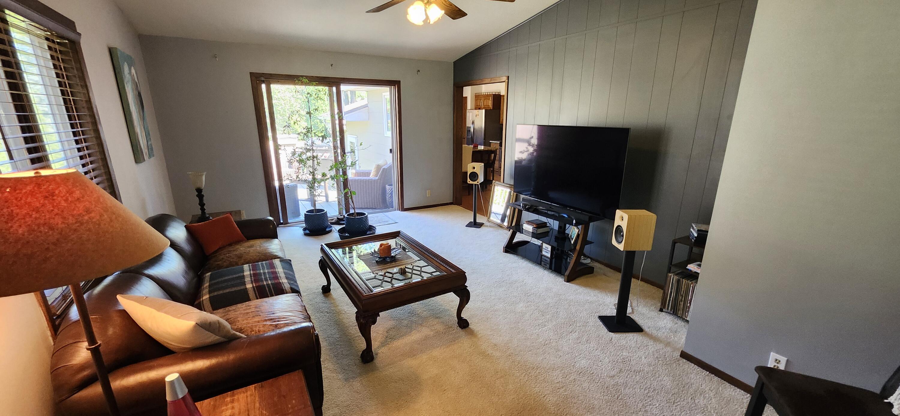 1707 Miller Road Lake Geneva, WI 53147 - Photo 13 of 26 Family room w/slider to deck