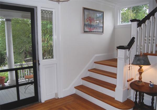 25 Winthrop Road Lexington, MA 02421 - Photo 4 of 16 a view of entryway with wooden floor and door