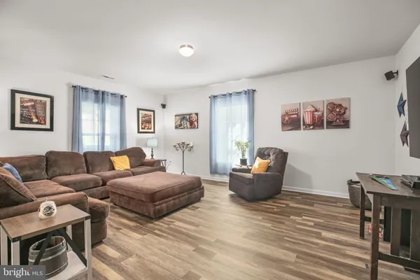 a view of a yard with a trees