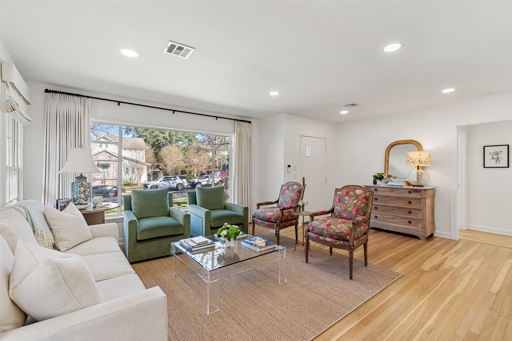 3311 Bonnie Road Austin, TX 78703 - Photo 7 of 40 a living room with furniture and a large window