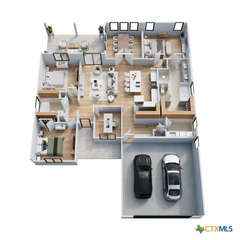 a picture of a living room with a fireplace