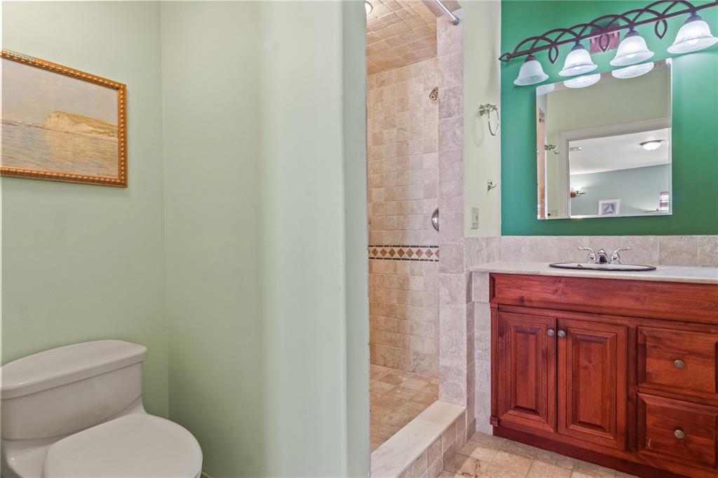 6515 Dimarco Road Tampa, FL 33634 - Photo 51 of 66 a bathroom with a toilet a sink and mirror