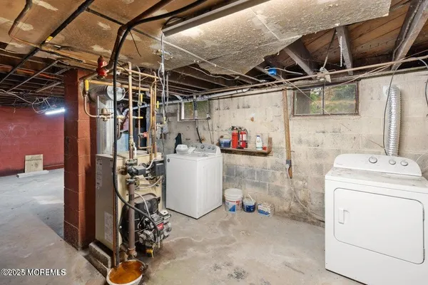 a view of a storage room