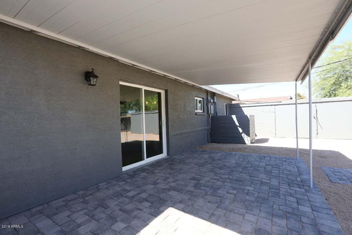 7754 East Thomas Road Scottsdale, AZ 85251 - Photo 13 of 23 Covered Pavered Patio