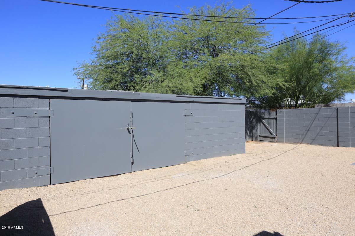 7754 East Thomas Road Scottsdale, AZ 85251 - Photo 23 of 23 Storage Shed