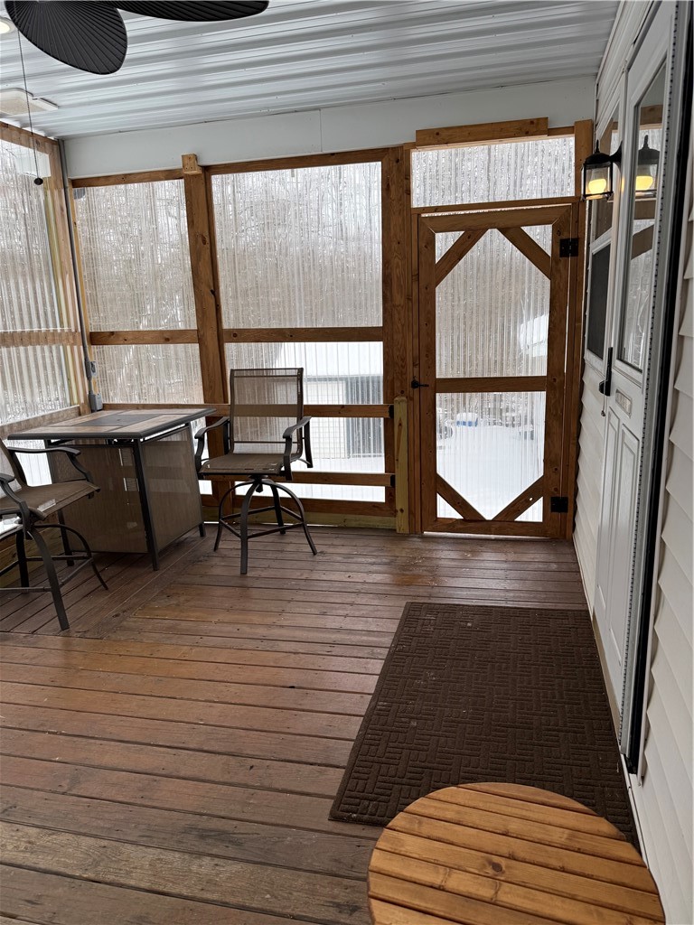 1056 Minard Run Road Rew, PA 16744 - Photo 39 of 50 Enclosed porch