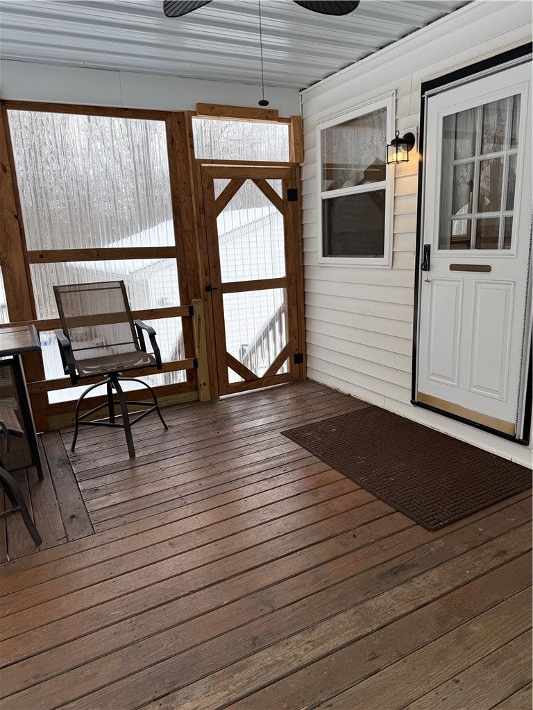 1056 Minard Run Road Rew, PA 16744 - Photo 41 of 50 Enclosed porch