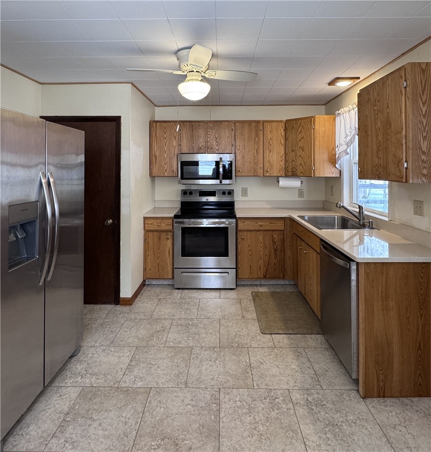 1056 Minard Run Road Rew, PA 16744 - Photo 7 of 50 Solid oak cabinets