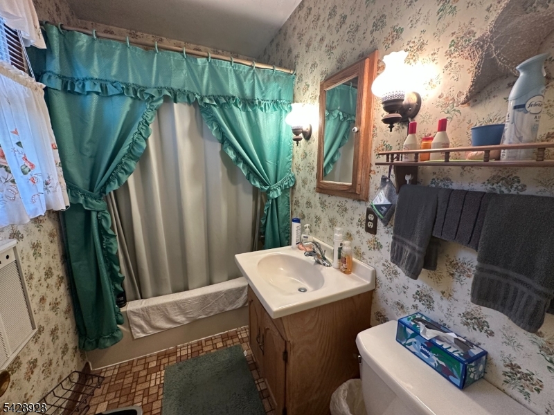 13 Cemetery Road Great Meadows, NJ 07838 - Photo 14 of 20 a bathroom with a sink toilet and shower