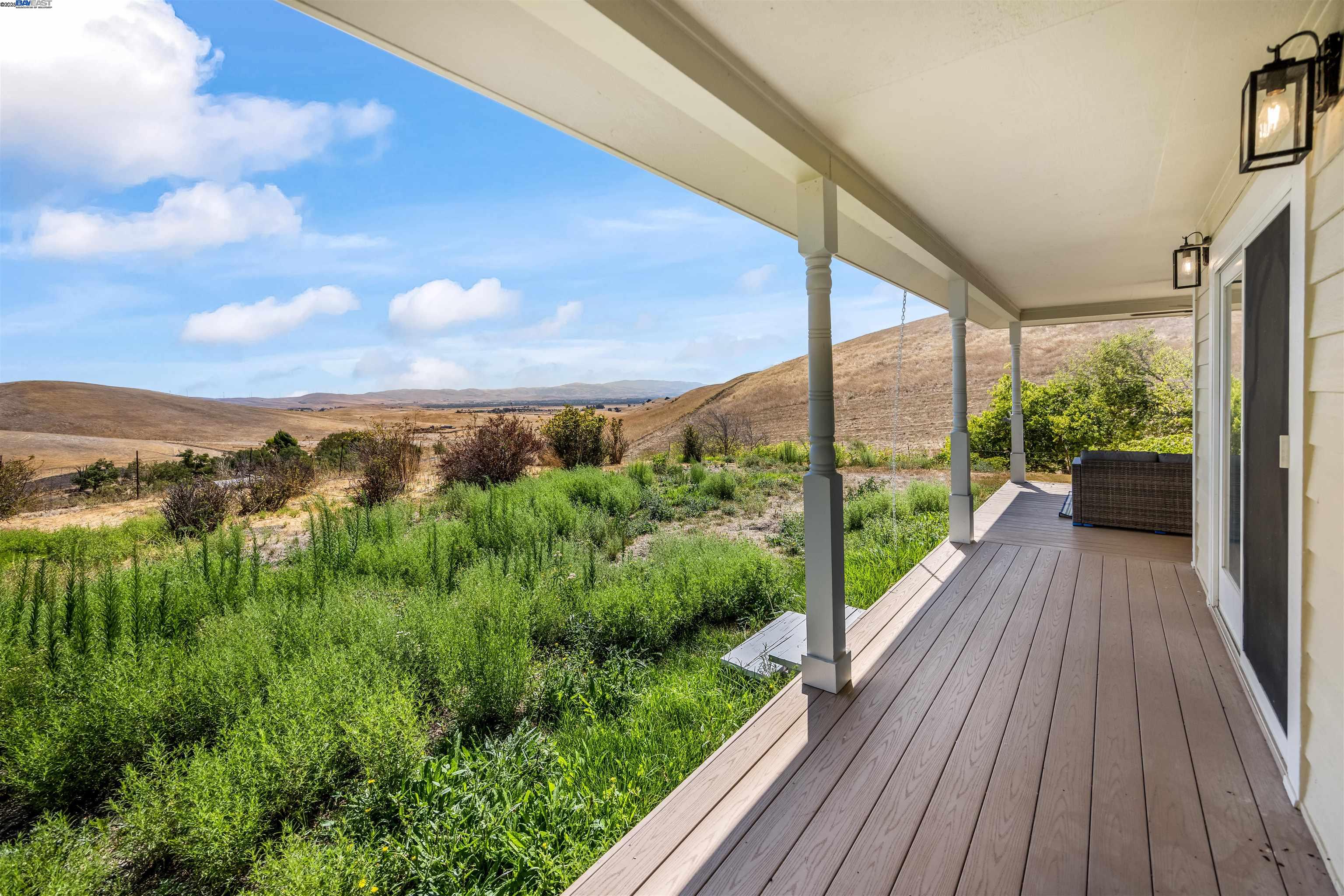 9050 Highland Road Livermore, CA 94551 - Photo 43 of 57 a view of a balcony with wooden floor
