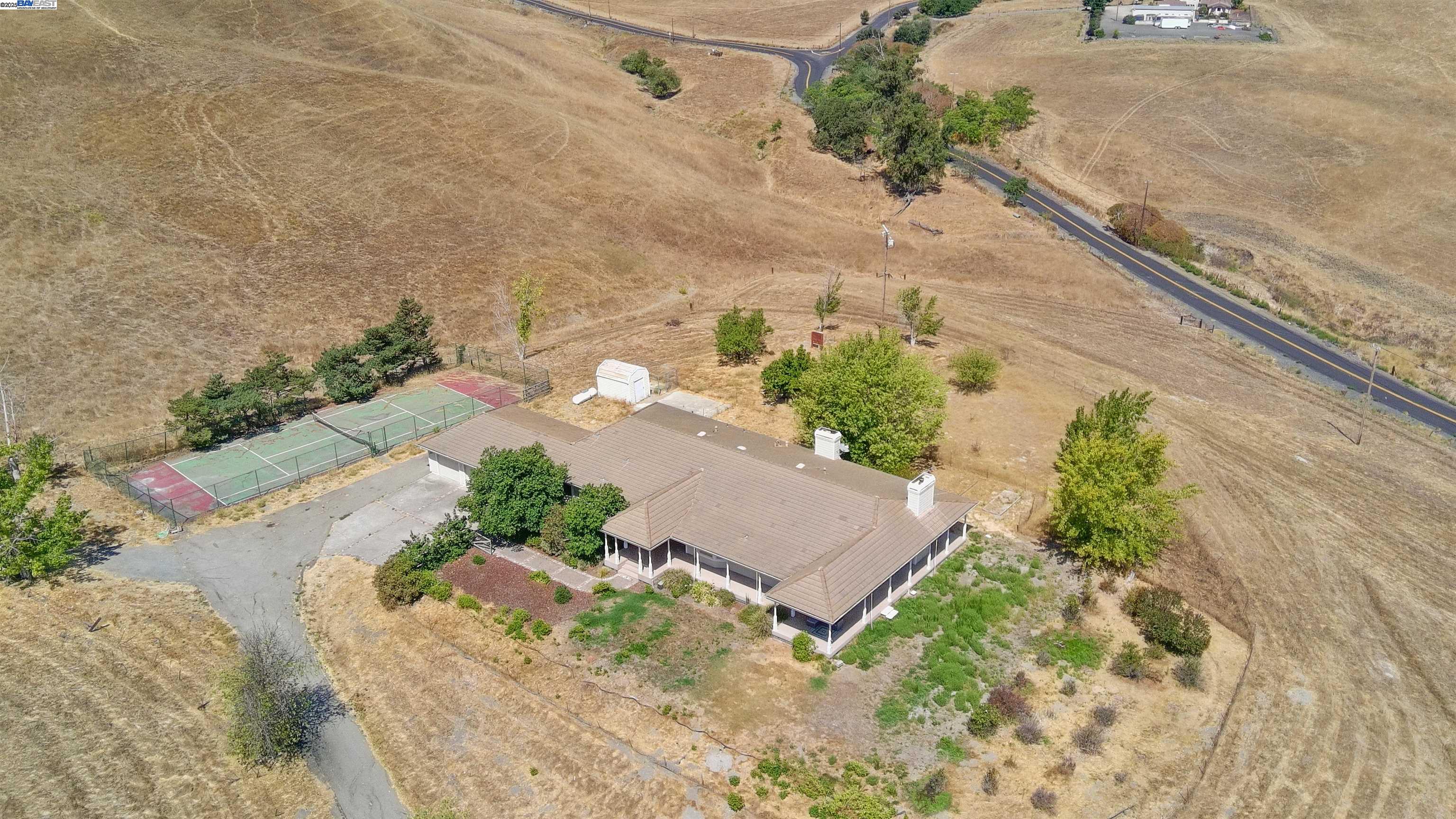 9050 Highland Road Livermore, CA 94551 - Photo 53 of 57 a view of a yard with an outdoor space
