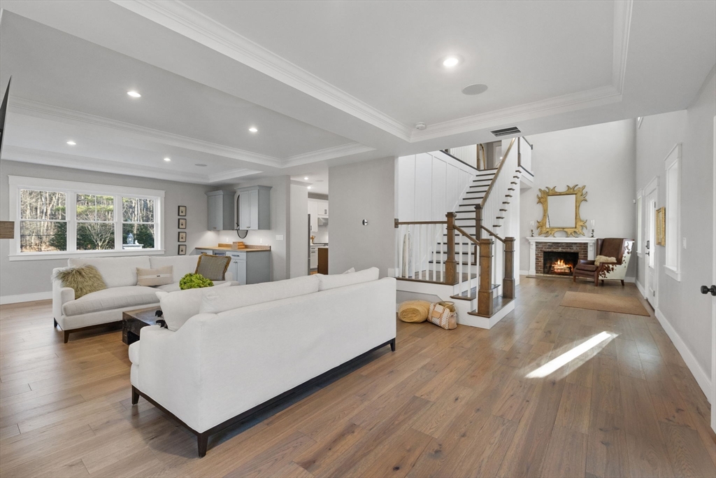 35 East Street Middleton, MA 01949 - Photo 4 of 42 a living room with furniture and a wooden floor