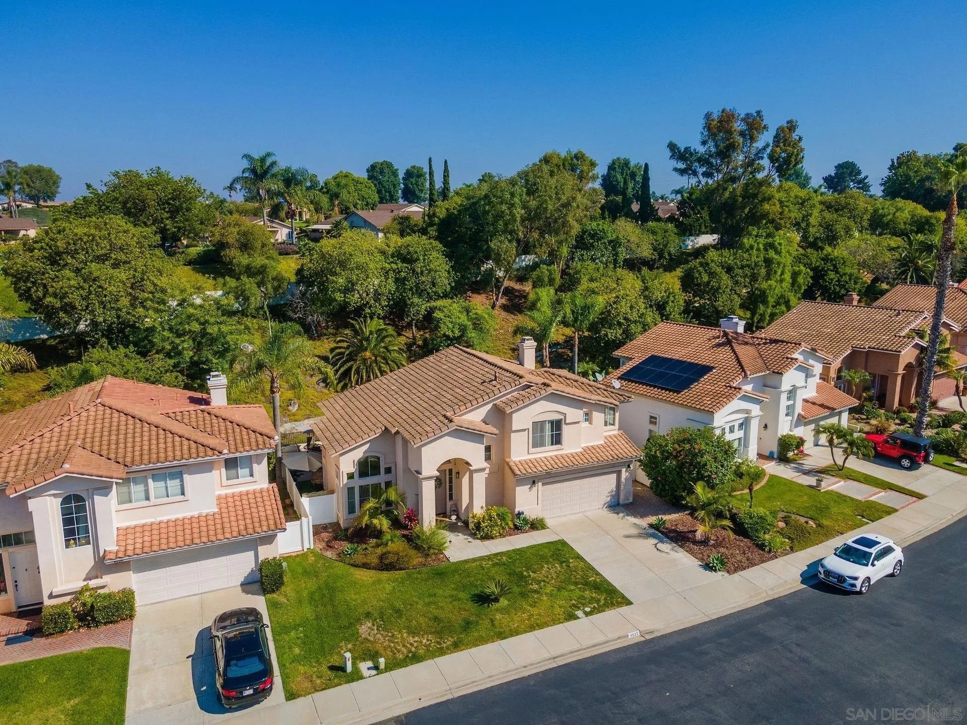 4532 Avenida Privado Oceanside, CA 92057 - Photo 37 of 40 an aerial view of a house with garden