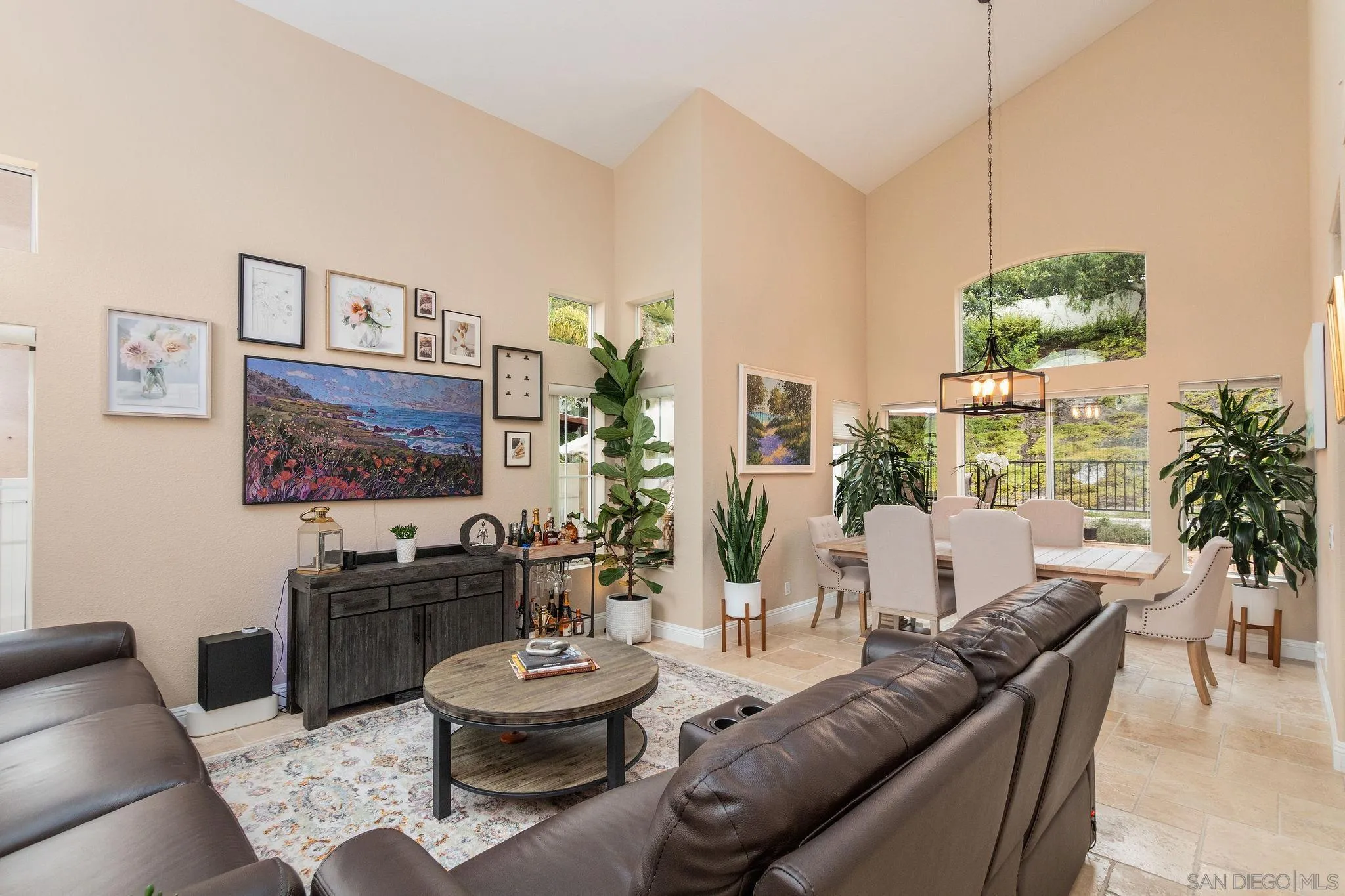 4532 Avenida Privado Oceanside, CA 92057 - Photo 6 of 40 a living room with furniture and a floor to ceiling window
