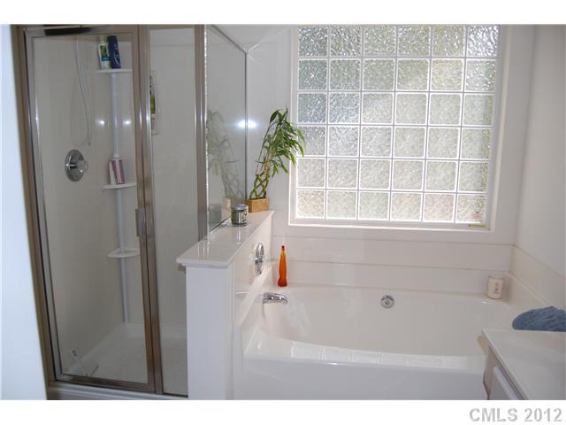 10529 Gold Pan Road Charlotte, NC 28215 - Photo 7 of 13 a bathroom with a tub shower and a sink