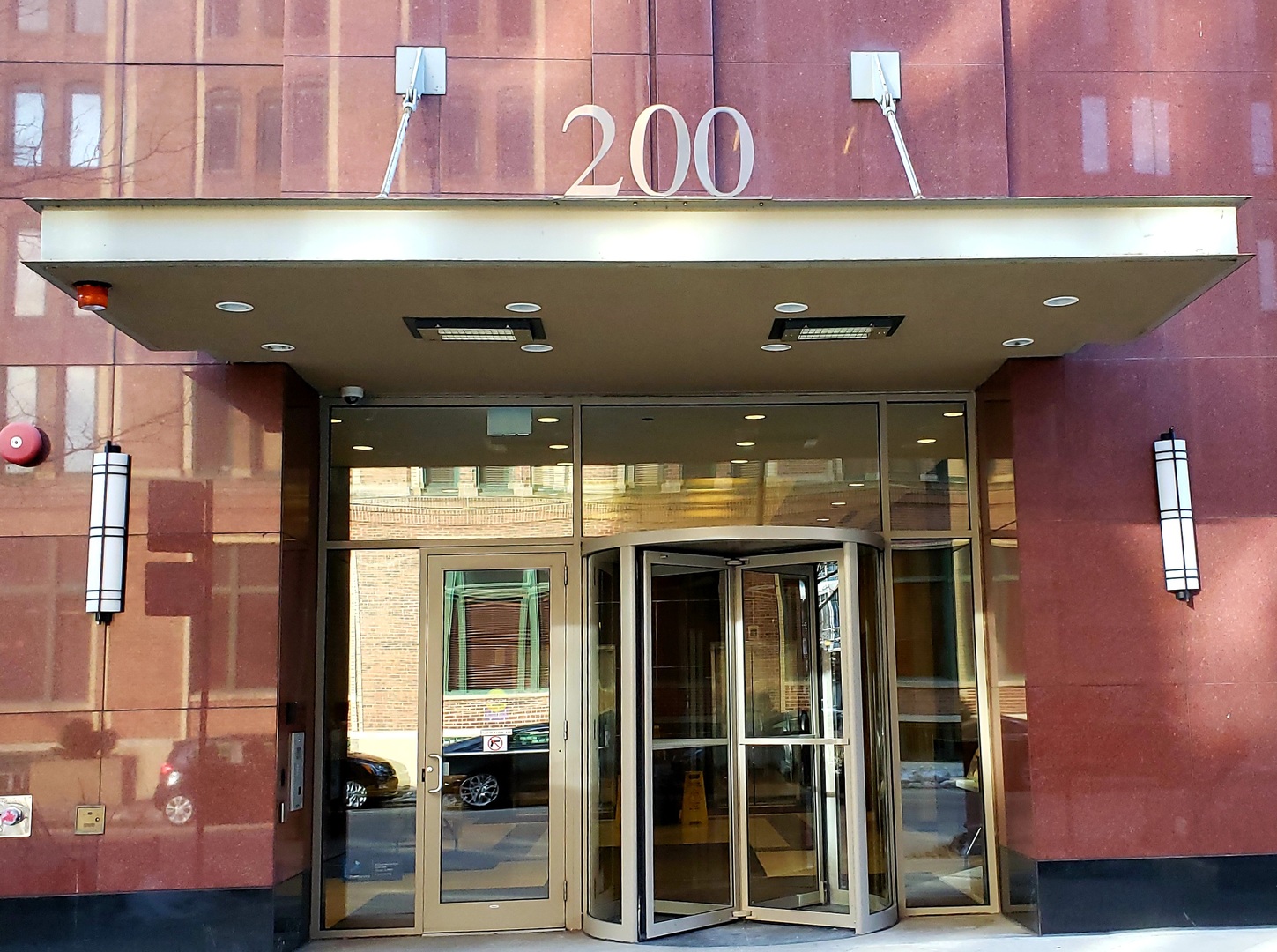 200 North Jefferson Street, Unit 601 Chicago, IL 60661 - Photo 1 of 27 a front view of a building with glass door
