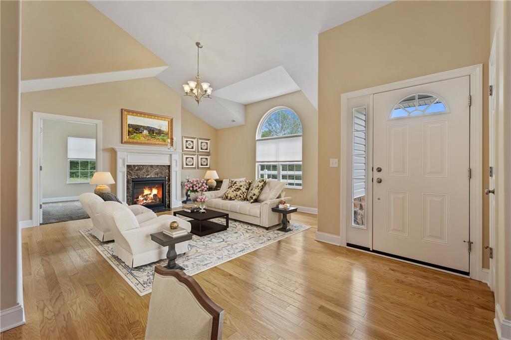 394 Saddlebrook Road Gibsonia, PA 15044 - Photo 7 of 24 Virtually Staged Living Room