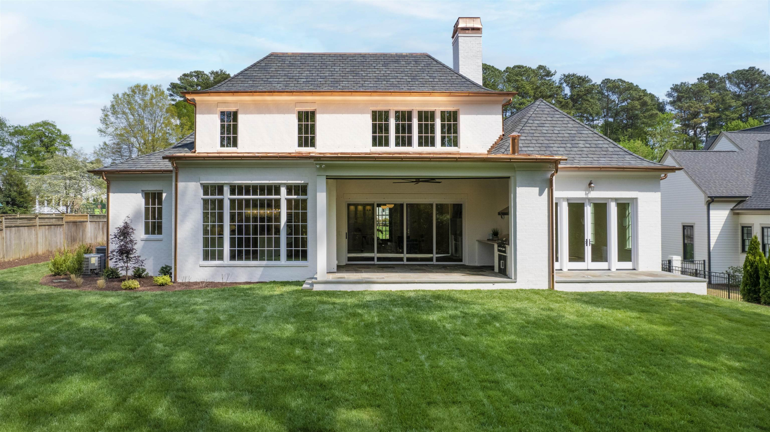 4813 Rampart Street Raleigh, NC 27609 - Photo 7 of 7 front view of a house with a yard