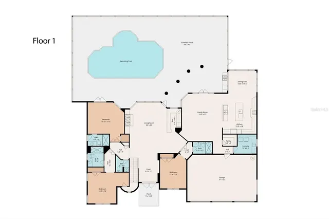 a living room with fireplace furniture and a flat screen tv