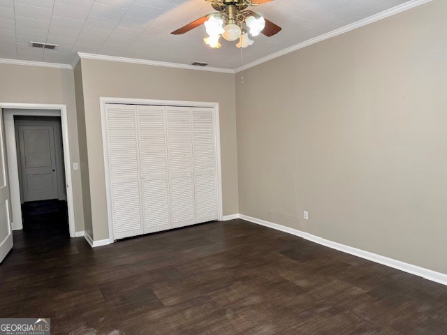 405 South Leroy Street Metter, GA 30439 - Photo 20 of 25 a view of an empty room with wooden floor
