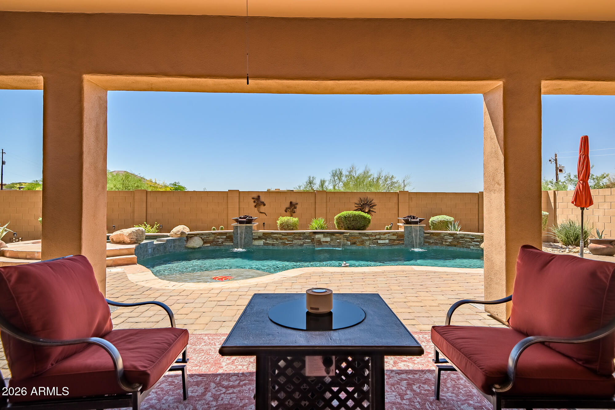 115 East Honda Bow Road Phoenix, AZ 85086 - Photo 20 of 36 Backyard Oasis
