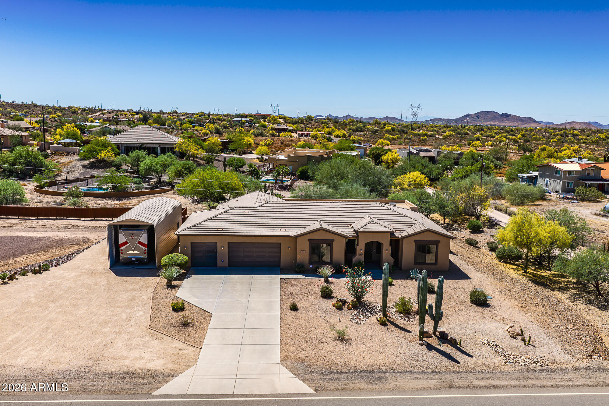 115 East Honda Bow Road Phoenix, AZ 85086 - Photo 2 of 36 Aerial View