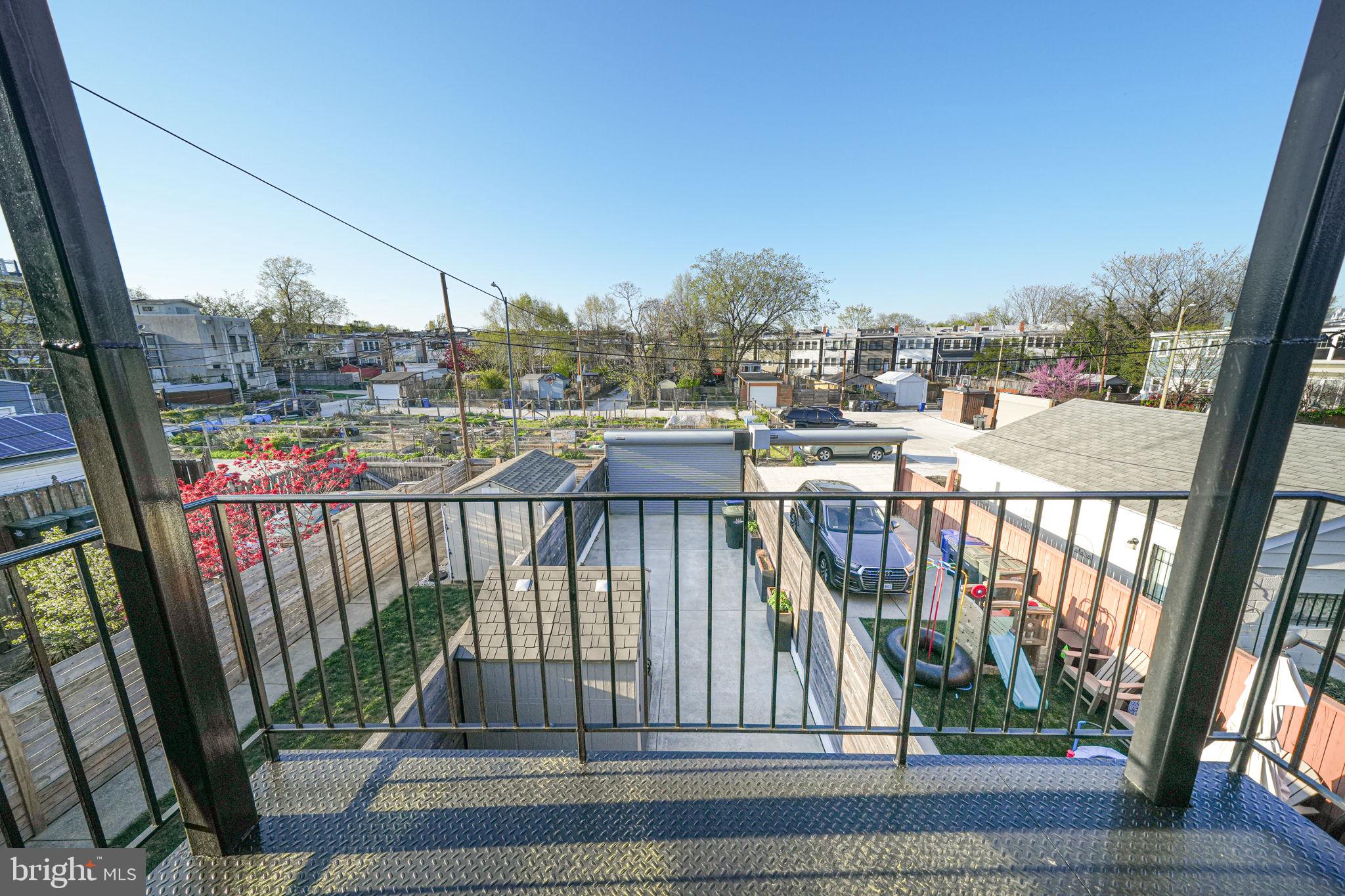 1728 D Street Southeast, Unit 2 Washington, DC 20003 - Photo 16 of 54 a view of city from a balcony