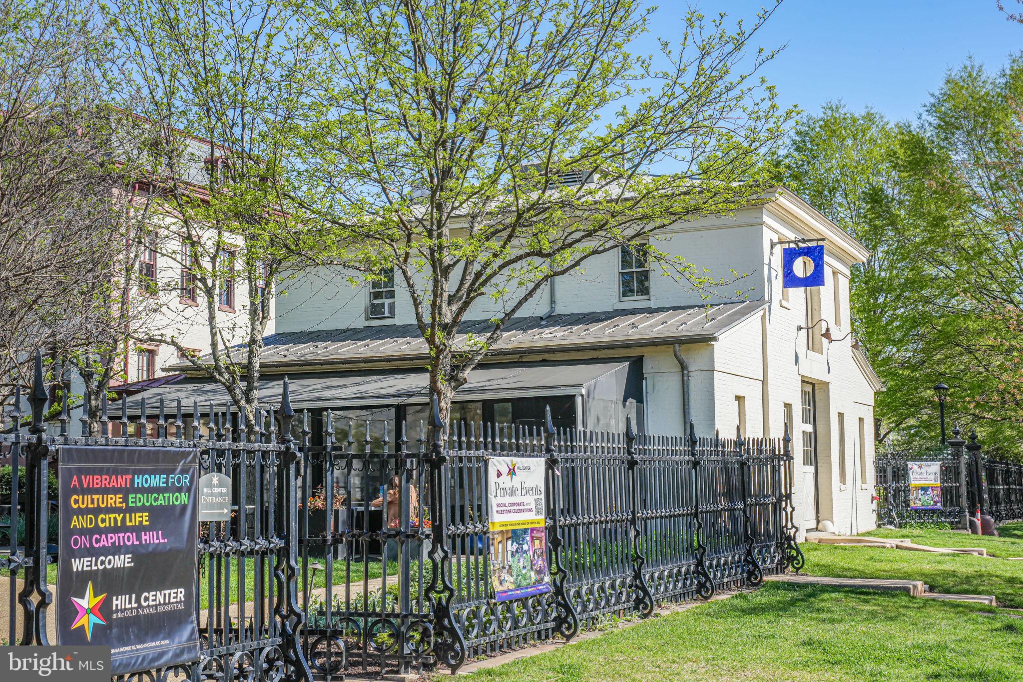 1728 D Street Southeast, Unit 2 Washington, DC 20003 - Photo 47 of 54 a front view of a house with garden