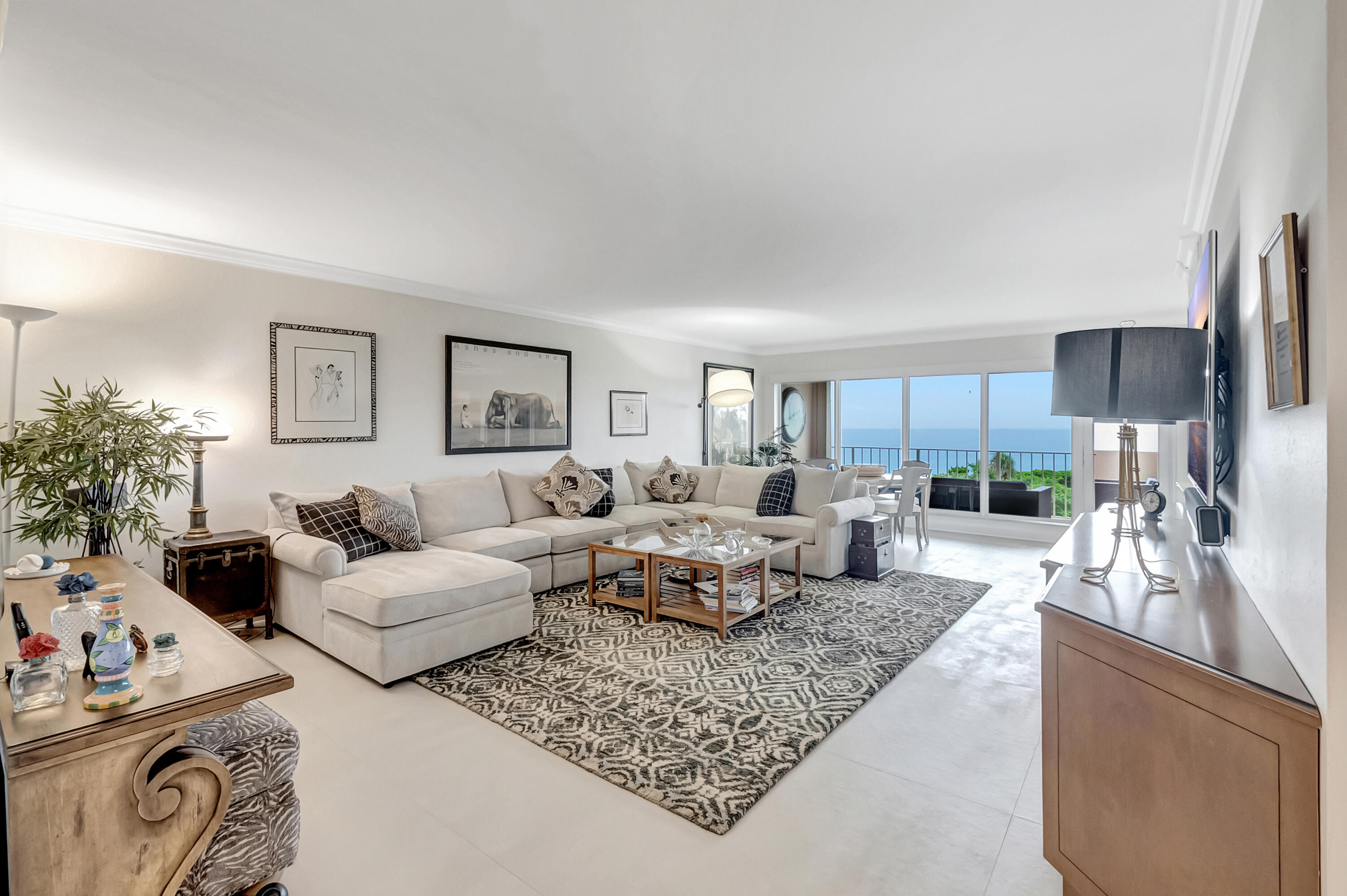 4001 North Ocean Boulevard, Unit 705 Boca Raton, FL 33431 - Photo 5 of 83 LIVING ROOM