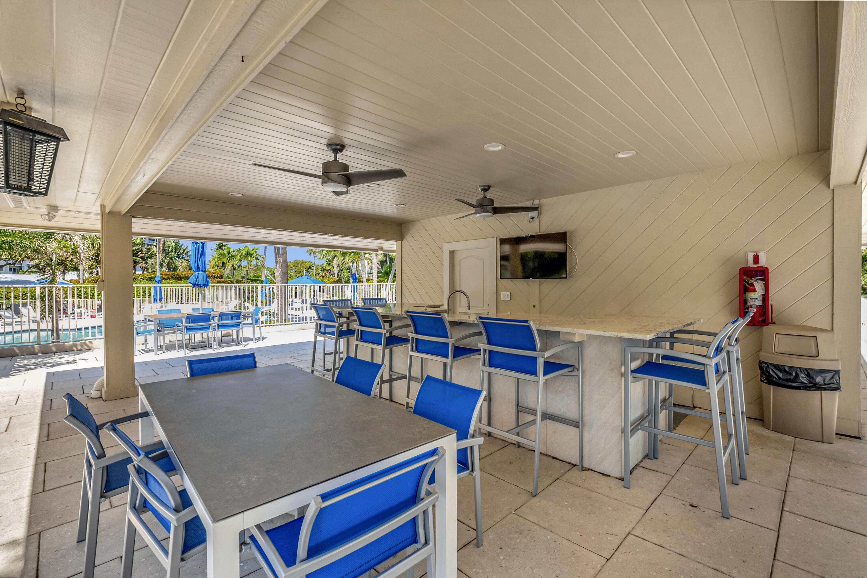 4001 North Ocean Boulevard, Unit 705 Boca Raton, FL 33431 - Photo 54 of 83 OUTDOOR DINING AREA