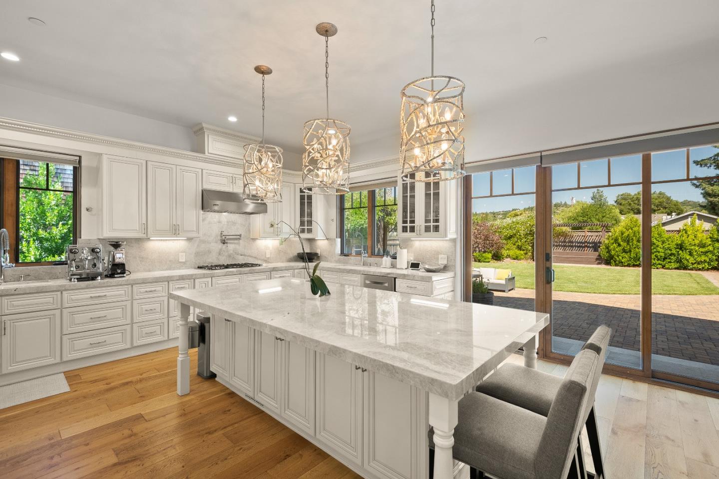 16362 Hilow Road Los Gatos, CA 95032 - Photo 15 of 55 a very nice looking kitchen with a large window