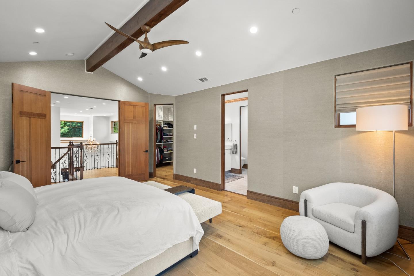 16362 Hilow Road Los Gatos, CA 95032 - Photo 26 of 55 a bedroom with a bed and furniture