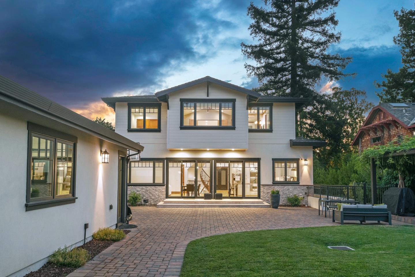 16362 Hilow Road Los Gatos, CA 95032 - Photo 48 of 55 a front view of a house with garden