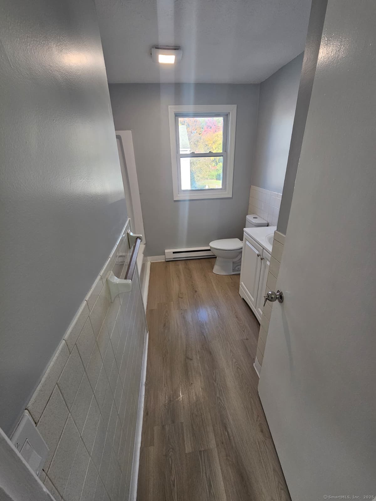 641 Middletown Avenue, Unit 2 New Haven, CT 06513 - Photo 6 of 20 a view of entryway with wooden floor