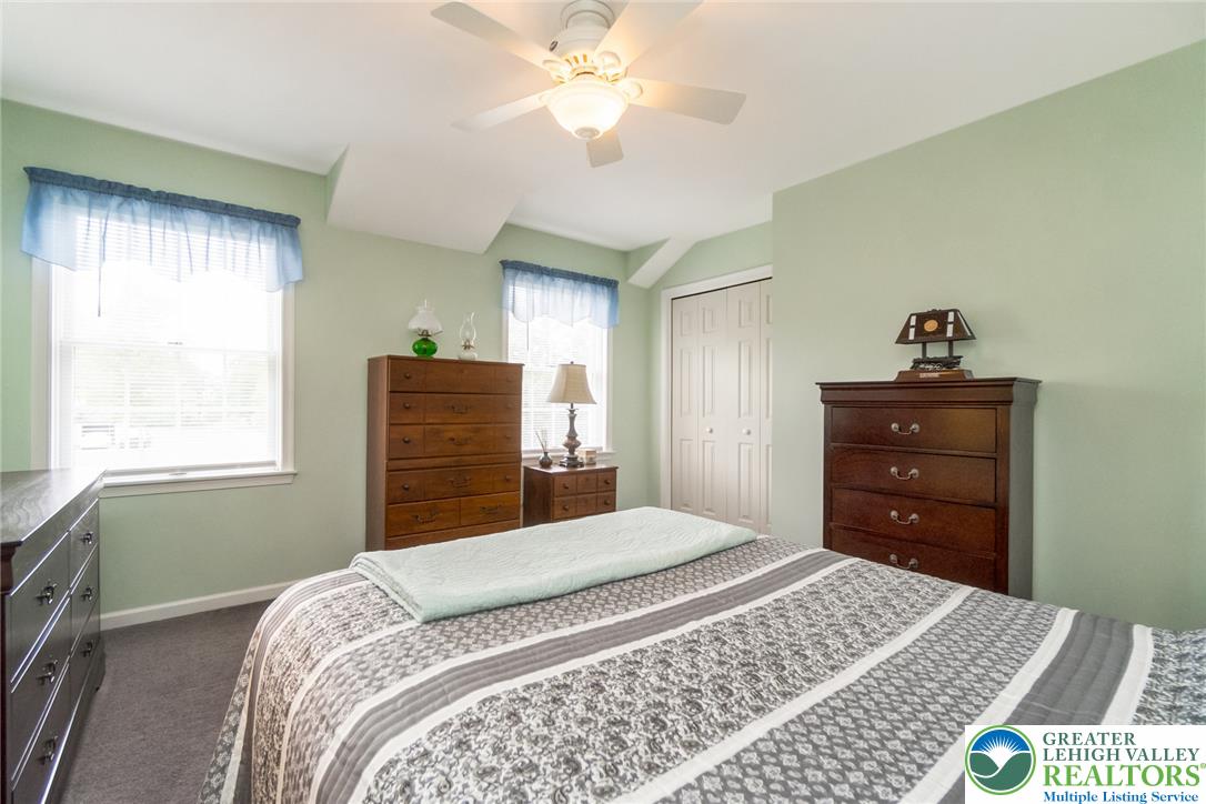 1795 Freier Road Quakertown, PA 18951 - Photo 29 of 69 Relax in this tranquil sleeping area, complete with a ceiling fan and generous natural light.