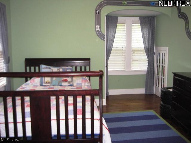 3326 Daleford Road Cleveland, OH 44120 - Photo 17 of 23 Second floor Bedroom with hardwood floor.