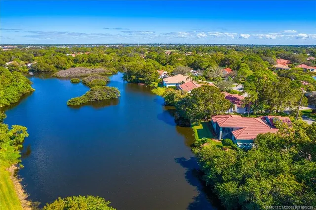 a view of city and ocean