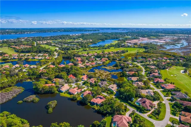 a view of a city with an ocean
