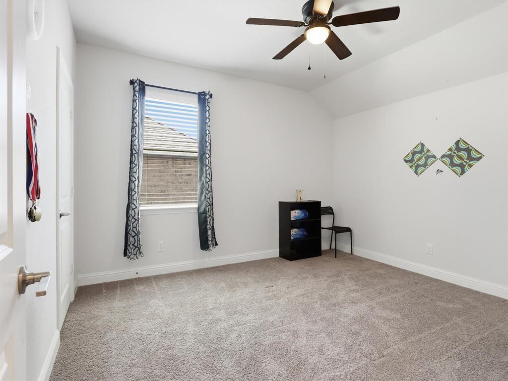 16458 Ryder Rock Road Frisco, TX 75033 - Photo 20 of 25 Fourth bedroom with On Suite