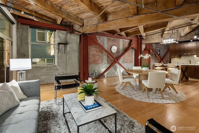 a living room with a couch