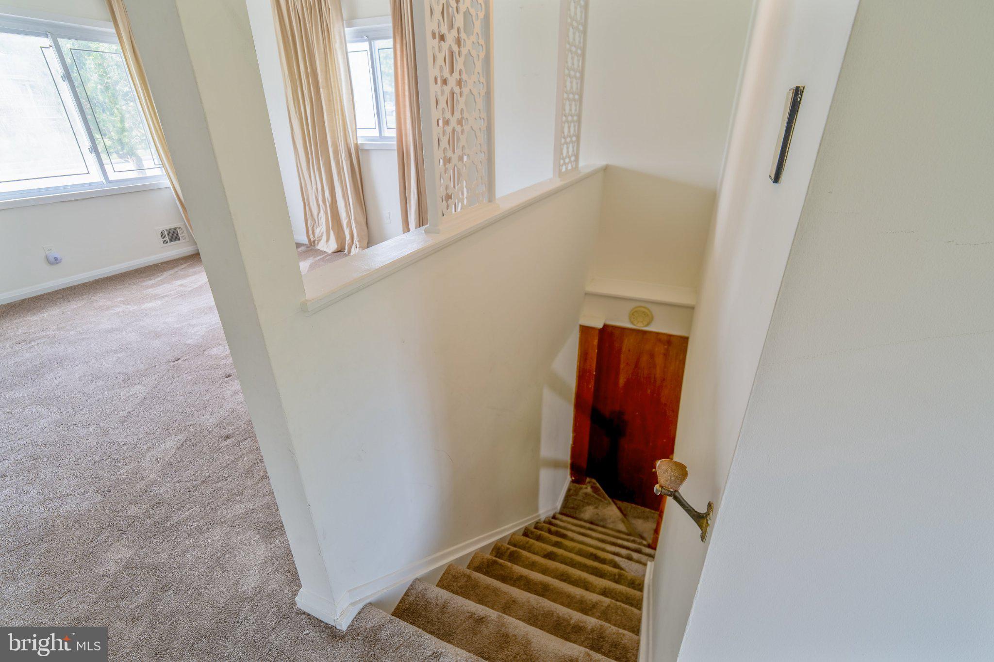 6812 Fox Meadow Road Baltimore, MD 21207 - Photo 27 of 27 Staircase to Basement