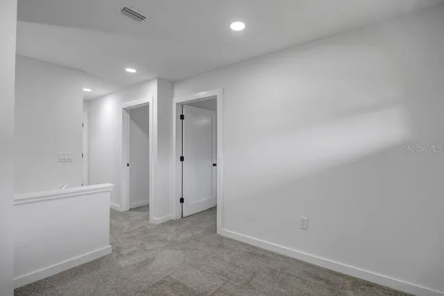 a view of a window in a room