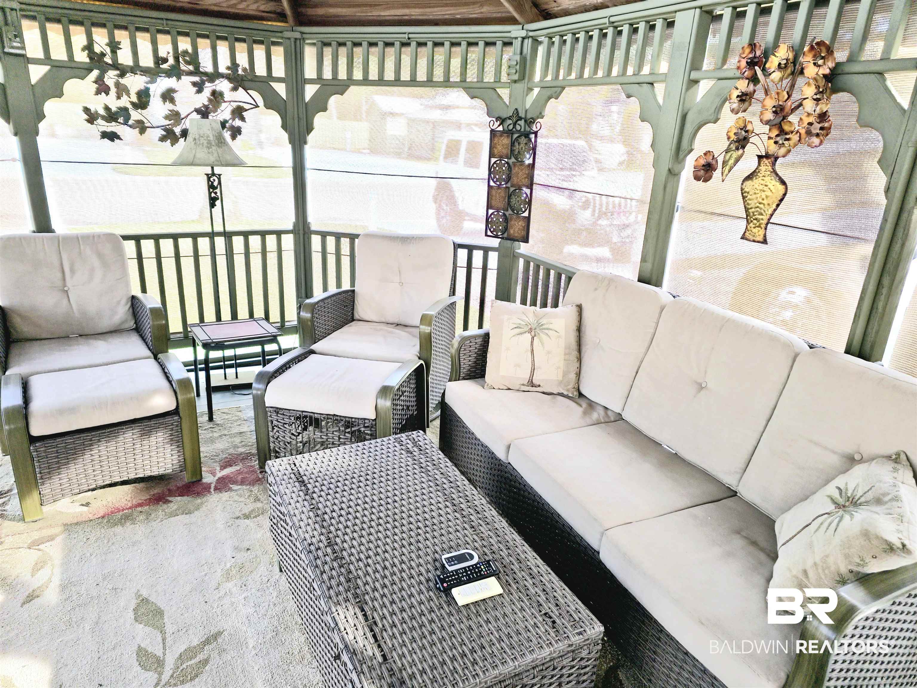 4650 Griffith Marina Road, Unit 12 Orange Beach, AL 36561 - Photo 4 of 34 Gazebo Interior