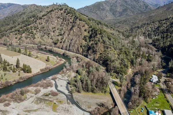 a view of balcony with wooden floor